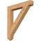 Ekena Millwork Traditional Arts & Crafts Smooth Bracket, Western Red Cedar, 5 1/2"W x 40"D x 44"H BKT06X40X44TRA03SWR - alternate 1